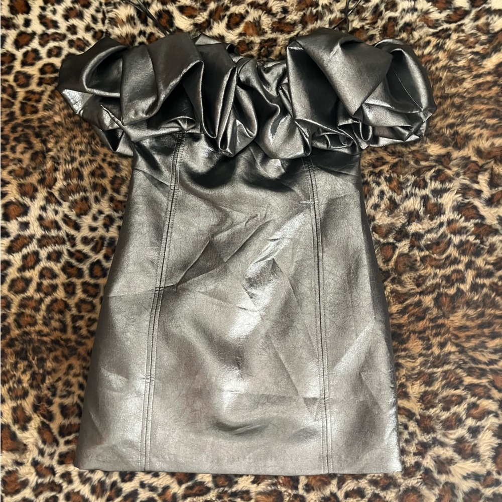 ZARA VOLUMINOUS short dress! NWT size S